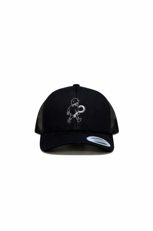 Essential Trucker Cap - Black/Charcoal